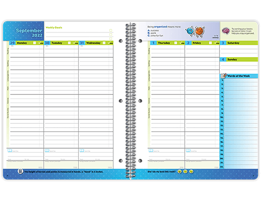 Esteem Elementary Matrix weekly spread