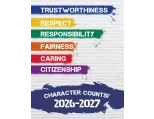 CHARACTER COUNTS! Middle/High School Standard Cardstock Cover