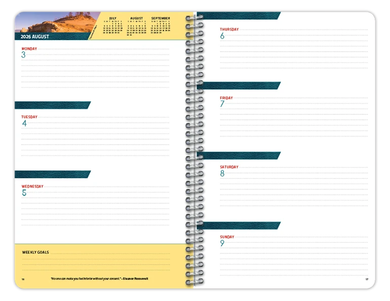 2026-2027 Campus datebook weekly spread